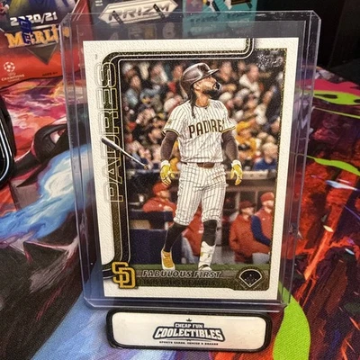 2025 Topps Series Update - #US217 Fernando Tatis - Fabulous First - Canvas  /50 - Image 1 of 2