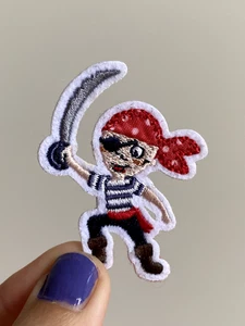 Aufnäher diy kleiner pirat aufnäher patch 5,2x4 - Bild 1 von 4