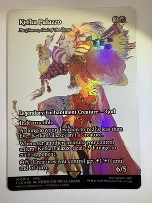 Kefka Palazzo Purphoros Foil Mythic Final Fantasy MTG - Image 1 of 4