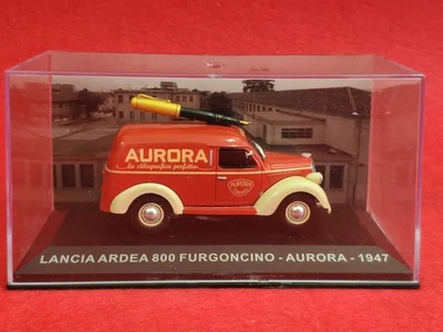 FURGONCINO PUBBLICITARIO 1:43 DIE CAST LANCIA ARDEA 800 FURGONCINO AURORA 1947 - - Immagine 1 di 4