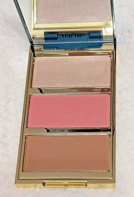 Paleta facial de rubor de arcilla amazónica Tarte Sunkissed Showstoppers 3 tonos BNWB Foto 1 de 4