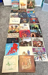 Vintage Lot 12" Vinyl Records Rock Country Aja Pink Floyd Lynyrd Skynyrd Chicago - Picture 1 of 24