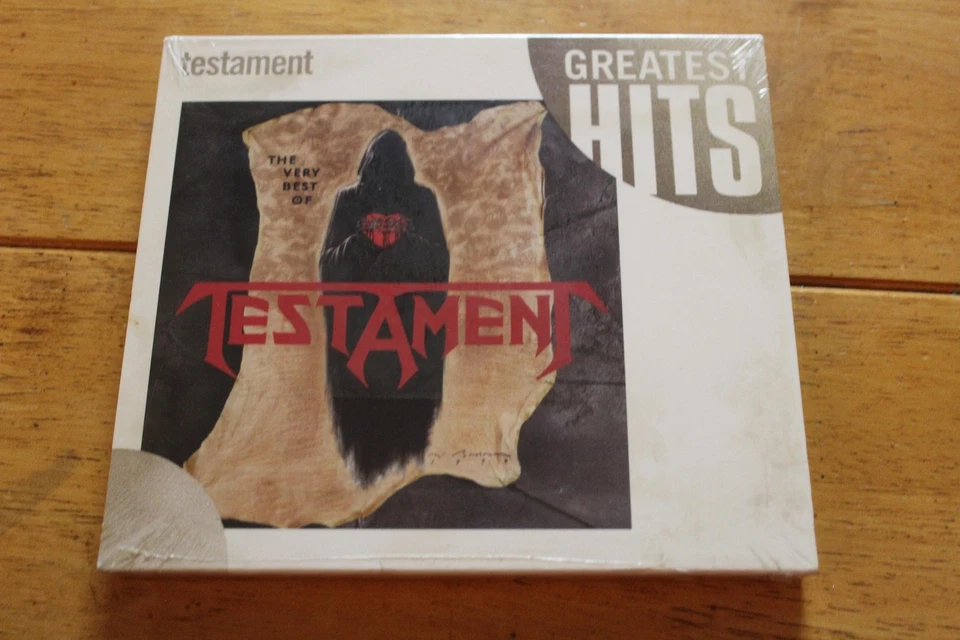 Testament CD The Very Best Of Greatest Hits Thrash Metal 2001 Rhino New Slipcase - Image 1 of 2