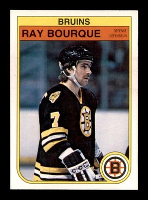 1982 O-Pee-Chee #7 Ray Bourque   NM X3578523 - Image 1 of 3