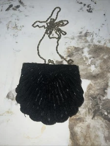 Vintage LA REGALE PERLEN CLUTCH ODER SCHULTERTASCHE/COCKTAIL/PARTY Kleidung - Bild 1 von 5