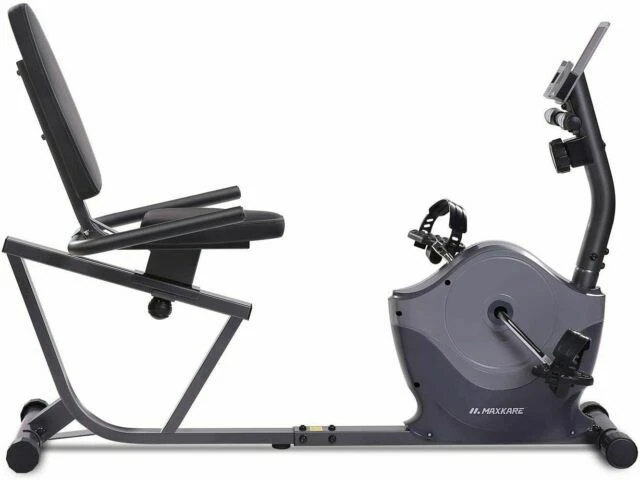 MaxKare Magnetic Indoor Stationary Recumbent Exercise Bike (100990)