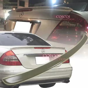 Unpainted A type trunk spoiler for MERCEDES BENZ 2003-2009 W211 E-class Sedan ◎ - Picture 1 of 8