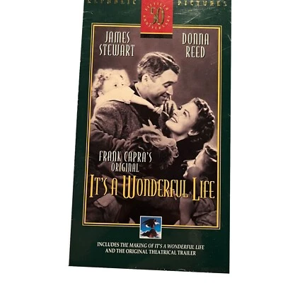  Double VHS Tape/ SEALED/It's a Wonderful Life and The Christmas Album - Image 1 of 4
