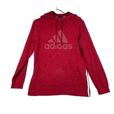 Adidas W PG BOS Rojo Pullover Sudadera con Capucha Para Mujer Sudadera FJ7847 Talla Pequeña Foto 1 de 4