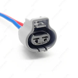 2-Way Radiator Cooling Fan Connector Pigtail Plug For 2001-2014 Lexus IS300 IS F - Picture 1 of 6