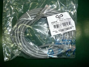 C2G 15ft Cat6 Snagless Unshielded (UTP) Network Patch Cable - Gray - Picture 1 of 1