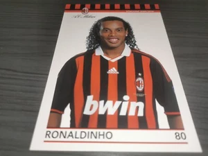 Ronaldinho 2009/2010 Unsigned Ac Milan autograph card - Picture 1 of 2