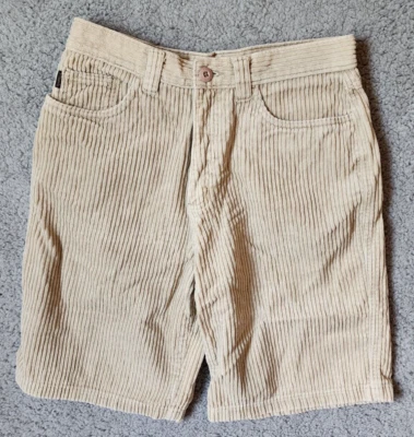 Pantalones Cortos De Pana Billabong Anchos Ballena Años 90 Y2K Patín Playa Talla 29 De Colección Foto 1 de 4