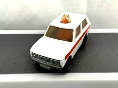 Vintage Matchbox Rolamatics Superfast No. 20 Police Patrol White Die Cast - Image 1 of 4