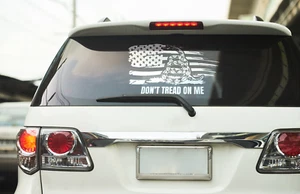 Don't tread on me -Vinyl Decal Sticker Car Truck Van SUV Window 2A Bumper Snake - Picture 1 of 120