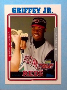 2005 Topps Opening Day Baseball Card #95 Ken Griffey Jr.