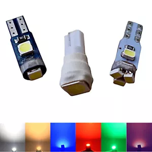 12V T5 W1.2W LED weiß warmweiß rot blau grün Glassockel Lampe Tachobeleuchtung - Picture 1 of 4