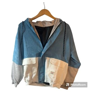 Duality blau-weiße Cordjacke Größe S - Bild 1 von 5
