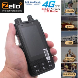 Unlocked 4G Android Rugged Phone Zello PTT Walkie Talkie Radio W6 Mobile Outdoor - Picture 1 of 12
