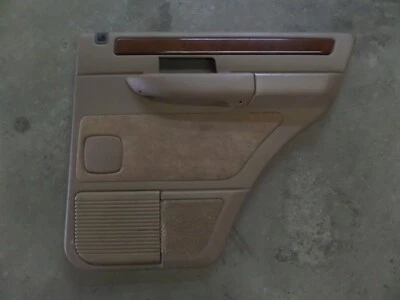 95-98 Land Range Rover P38 Right Rear Interior Door Panel Tan BTR8614 GS16 - Image 1 of 4