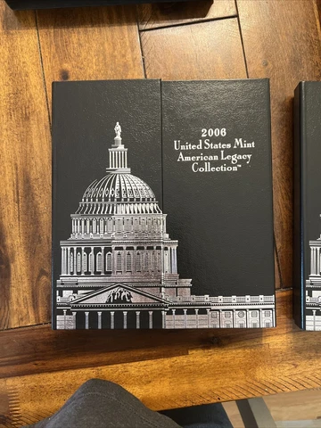 🔥 2006 United States Mint American Legacy Collection Albumn San Fran / Phila Cover