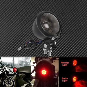 Motorcycle Rear Fender Tail Running Brake Stop Light Lamp Fit For Harley Bobber - Picture 1 of 12