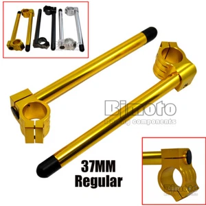 37mm Motorcycle Clip On Regular Handlebar For Honda CBR250R Kwasaki Ninja 250R  - Imagen 1 de 4