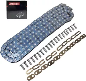 T8F Drive Chain 134 Links & 10 Master Link for 2 Stroke 43cc 47cc 49cc Dirt Bike - Picture 1 of 5