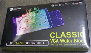 Bitspower Classic VGA Water Block for ASUS ROG Strix GeForce RTX 3080 NEW - Picture 1 of 2