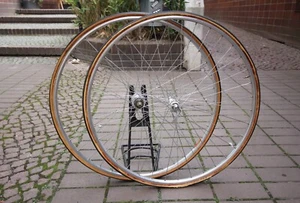 Shimano Dura Ace EX FH HB 7260 / Mavic Monthlery Pro / 36 H / Tubular Wheel Set - Bild 1 von 24