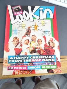 Look-In Magazine Dec 27th 1986 Joey Tempest Five Star Christmas Edition - Picture 1 of 3
