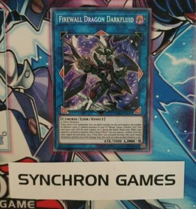 1x Firewall Dragon Darkfluid - CHIM-EN037 - SCR - Edición ilimitada. - Casi nuevo Yu-Gi-Oh! - Imagen 1 de 1