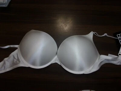  Sujetador push up blanco con aros - 34C ¡Nuevo con etiquetas! Foto 1 de 3