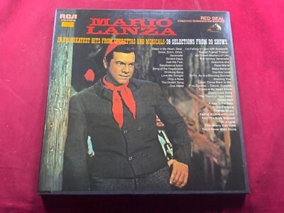 P4-54 MARIO LANZA Greatest Hits From Operettas And Musicals .. 1970 .. BOX SET - Image 1 of 4