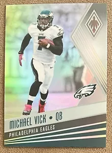 Michael Vick 2017 Panini Phoenix #77 Philadelphia Eagles Football Silver Holo - Picture 1 of 2
