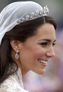 Kate Middleton Prinz William königliches Hochzeitskleid FOTO 8x10 BILD  - Bild 1 von 1