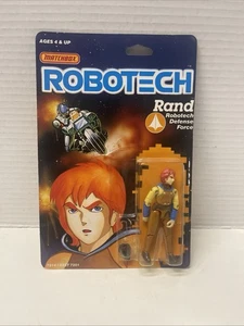 Vintage Matchbox Robotech Rand Actionfigur Neu auf Karte 1985 Actionfigur!! - Bild 1 von 4