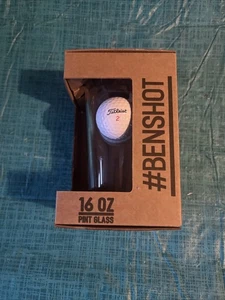 Benshot 16 Unzen Pint Glas/Titalist  - Bild 1 von 4