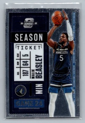 Malik Beasley 2020-21 Panini Contenders Optic #33 - Image 1 of 2