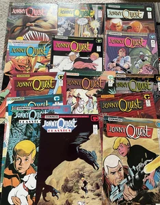Jonny Quest Lot Collection 19 TOTAL Jonny Quest Comico Comic Books #1 #3 MORE - Picture 1 of 11