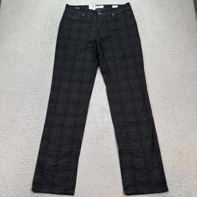 Nuevo Brax COOPER FANCY Pantalones Informales Hombre 32x32 Cuadros Oscuros Foto 1 de 4