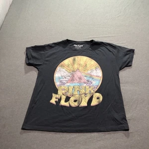 Pink Floyd T-Shirt Damen 14 Grafikdruck Band Konzert Tour Lounge grau Tee - Bild 1 von 8