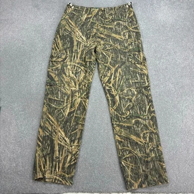 Брюки Realtree для взрослых 34x30 зеленые плотник камуфляж холщовая рабочая одежда кабели мужские - Изображение 1 из 4