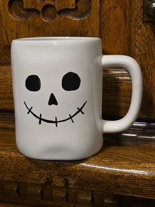 Taza Rae Dunn Pesadilla antes de Navidad JACK SKELLINGTON SPOOKY - Imagen 1 de 4