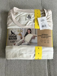 Eddie Bauer Damen 2-teiliges ultraweiches Schlaf Pyjama Lounge Set, Größe S - Bild 1 von 2