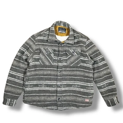 Chaqueta Camisa a Cuadros Forrada Sherpa Jachs New York Para Hombre L Invierno Exterior Ropa de Trabajo Foto 1 de 4