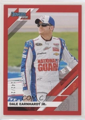 2020 Panini Donruss NASCAR Red /299 Dale Earnhardt Jr #94 HOF - Image 1 of 2