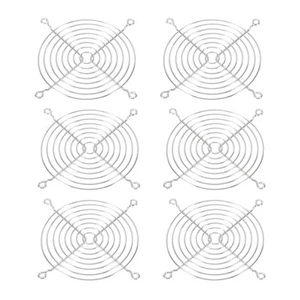 120mm Fan Finger Grill, 6 Pack 304 Stainless Steel Grill Protector for 120mm - Afbeelding 1 van 6