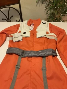 DISNEY STAR WARS X-WING REBEL PILOT COSPLAY KOSTÜM 9/10 NUR JUMPSUIT - Bild 1 von 10
