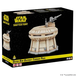 Star Wars Shatterpoint - Outer Rim Outpost Terrain Pack Painted - Picture 1 of 1